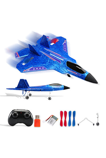 Choice طائرة شراعية F22 Blue SU35 RC FX620 FX820 2.4G تعمل بالتحكم عن بعد مزو...