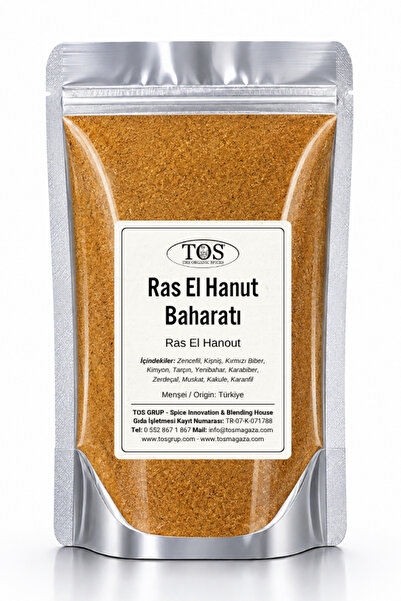 TOS The Organic Spices Ras El Hanut Baharatı 100 gr Ras El Hanout Spice Blend...