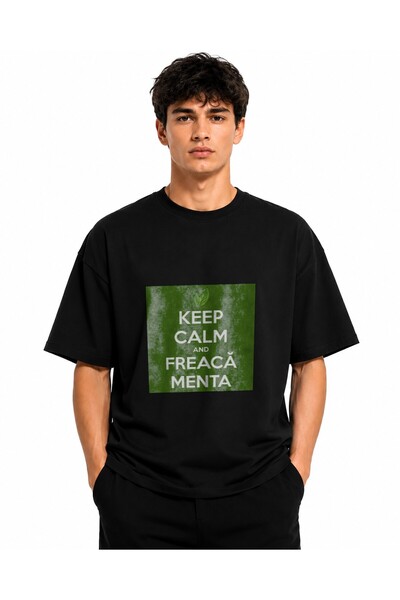 Inscriptie Unisex Premium Cotton Casual T-Shirt " Rub Mint! "