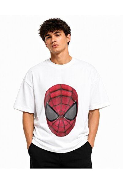 Inscriptie Ουνισέξ Βαμβακερό T-Shirt Υψηλής Ποιότητας με σχέδιο προσώπου Σπάι...