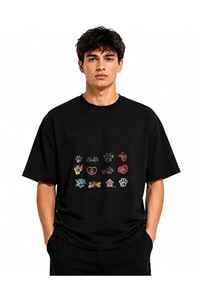 Inscriptie Tricou Unisex Bumbac Premium Casual " Labute pisica "