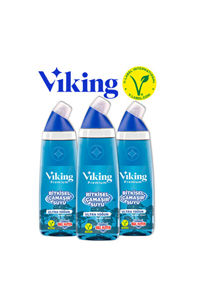 Viking Premium Bitkisel Çamaşır Suyu Sandal Ağacı 3 Adet 750 ml