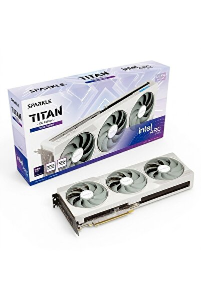 Intel arc B580 Titan Luna OC 12GB GDDR6 192Bit Graphics Card