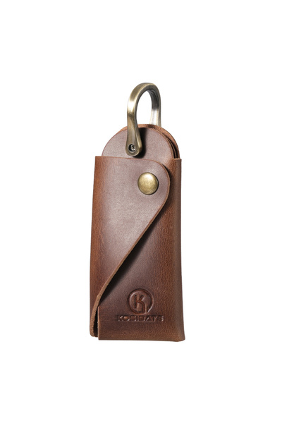 choice2 Brown Minimalist Genuine Leather Key Organiser/Holder