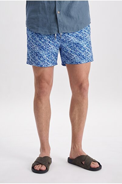 Tween Regular Fit Turquoise Shorts Swimsuit