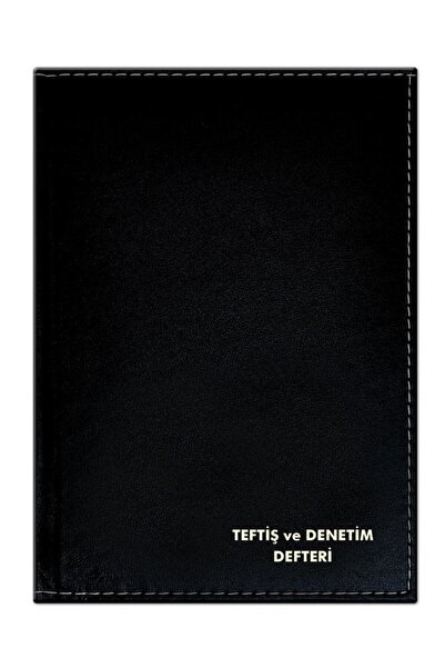 Etika Teftiş Denetim Defteri 96 Yaprak 192 Sayfa 23x32 cm Lüks Sert Kapak Cil...