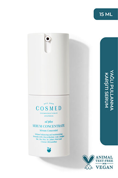 COSMED Yağlı Pullanma Karşıtı Serum /SD PLUS SERUM CONCENTRATE 15ML