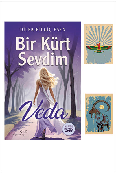 Müptela Yayınları Bir Kürt Sevdim - Veda - Dilek Bilgiç Esen (2 NOT DEFTERLİ)