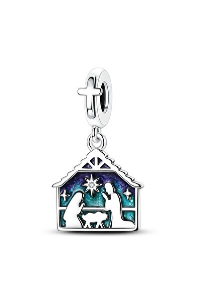 Choice27 KTC1790 Charms Original 925 Silver Blue Beads Fit Bracelet Pendant D...