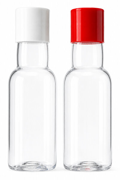Sizeuyduk 6 Adet 40 ML Plastik Ketçap Mayonez Shot Meyve Suyu Zemzem Suyu Sir...