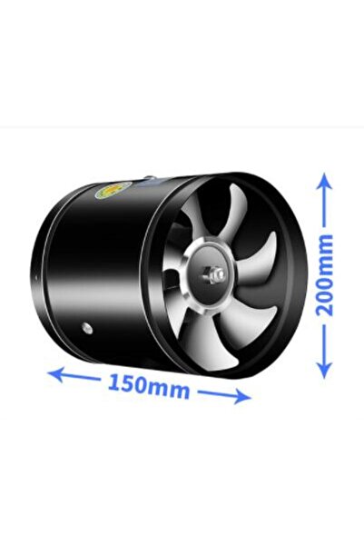 Choice1 8-inch 60W 4''6''8'' Pipe Exhaust Fan Air Ventilator Metal Pipe Venti...