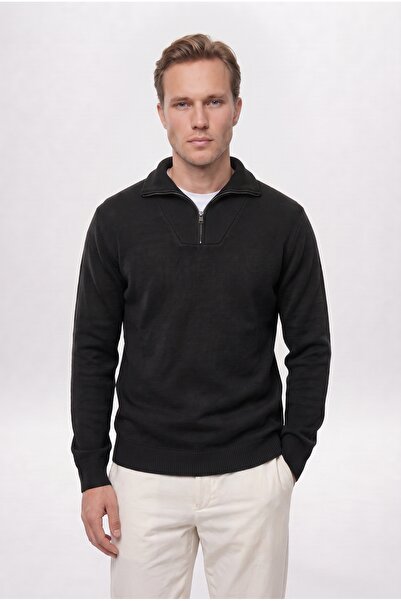 Twn Slim Fit Siyah Kazak