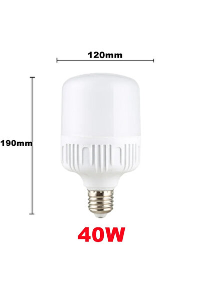 Choice White light 40W High Brightness 220V LED Screw Mouth Light Non Flicker...
