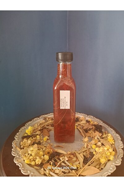 Yavuz El Yapımı Içilebilir Güneşte Bekletilmiş Kırmızı Kantaron Yağı 250 ml C...
