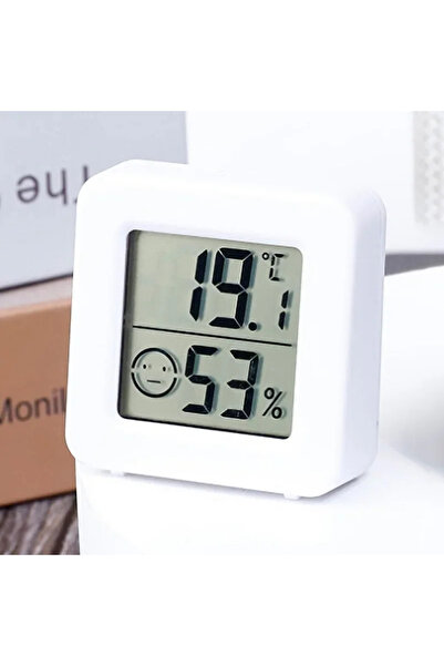 Choice6 1PCS-White 1/3/4/6PCS Mini LCD Digital Thermometer Hygrometer Indoor ...