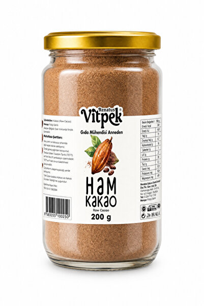 Renatus Vitpek Ham Kakao Tozu 200 g
