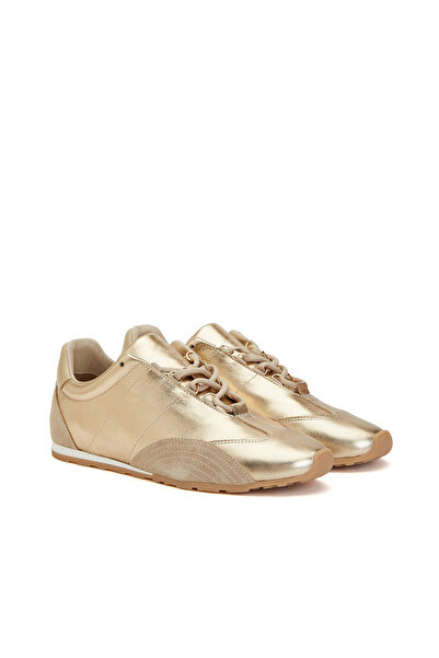 Dıvarese Gold Kadın Deri Sneaker