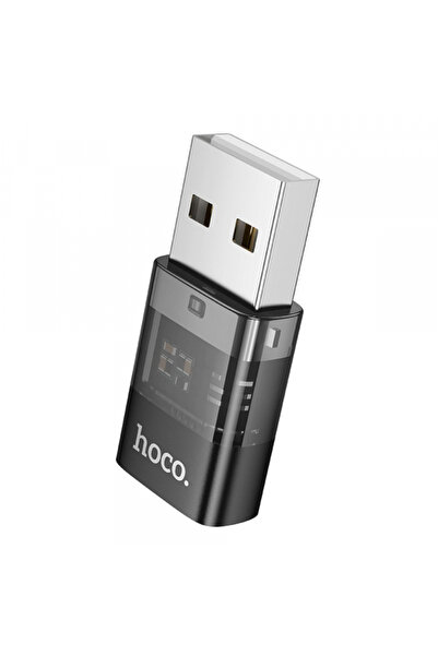 Hoco Adaptor Date si Incarcare USB-C - USB-A UA36C, Negru