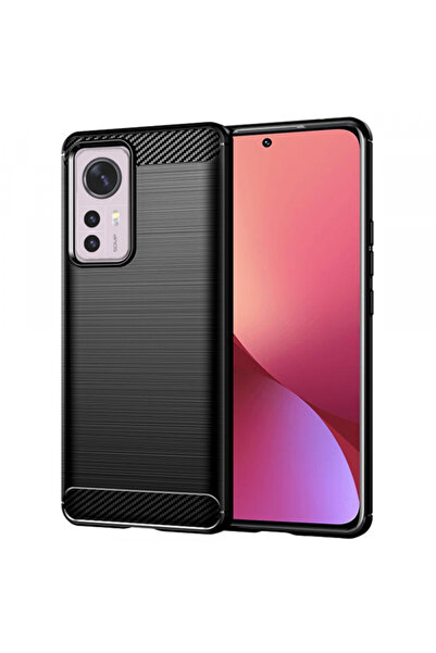 Xiaomi Husa pentru 12X / 12, Techsuit, Carbon, Neagra