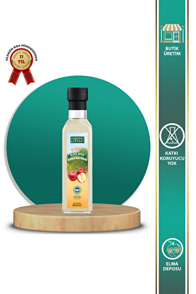 Makarna Lütfen Organik Elma Suyu Konsantresi (250 ml)