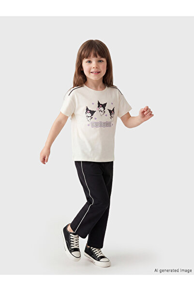 LC Waikiki Original Kuromi Printed Girls' Set