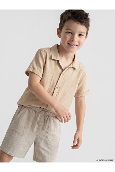 LC Waikiki Two Mt Shop Quality Cotton Boys' Shirt