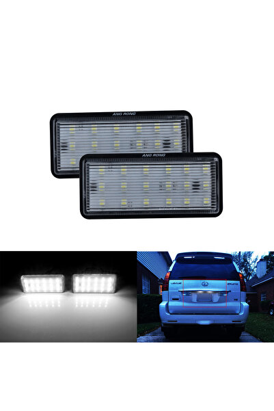 Choice 6000K WHITE 2x Canbus LED License Number Plate Light For Lexus Cruiser...