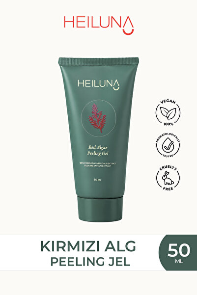 Heiluna Kırmızı Alg Peeling Jel 50 ml | Aloe Vera ve Salatalık Ekstresi İçere...