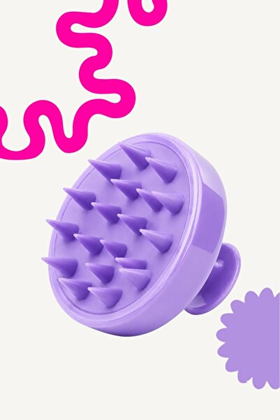 POP Beauty Hair Care Brush, Hair Scalp Massage Shampoo Comb, Shower Brush (LILA)
