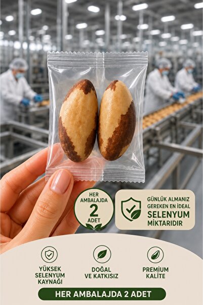 ALİŞ KURUYEMİŞ BREZİLYA CEVİZİ 120 gram ( 2 ADET X 14 PAKET )