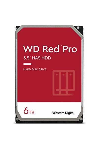 WESTERN DIGITAL HDD Red Pro 6TB SATA-III 7200RPM 256MB