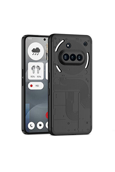 choice2 Nothing Phone (3a) PC Black Nothing Phone 3A 2025 Case 3 in 1 Quality...