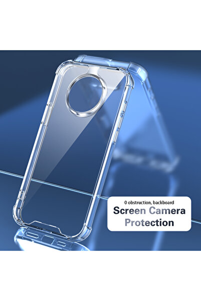 Choice حافظة شفافة من OnePlus 7T PC + tpu Airbag Clear Case 7T HD1903 حافظة س...