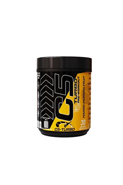 C5 Turbo Pre - Workout Powder - Mango Passion Fruit - Focus, Endurance & Perf...