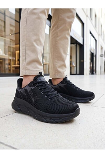 Lescon Etna 5 Hellium Black Men's Sports Shoes