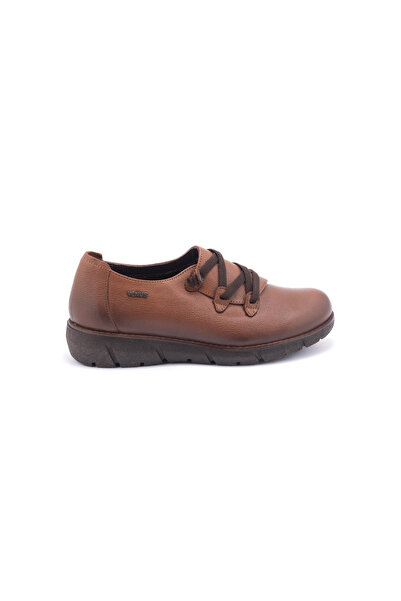 venüs ayakkabı Venus 1953717K Women's Leather Shoes Brown