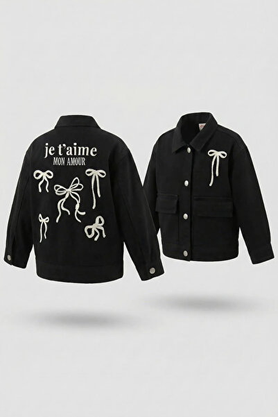 HAUSEkids 4-9 Years Old Mia Girls Jacket-Black