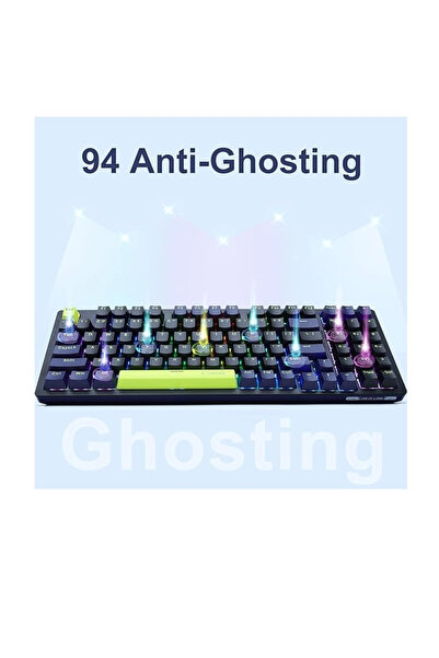 e-yooso Z-94 Mekanik Klavye %90 Klavye Oyuncu Klavyesi Huano Red Switch Gamer...