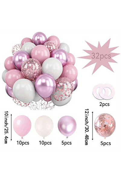 Choice Other style three 32/52/62pcs Macaron Pink Retro Sand White Champagne ...