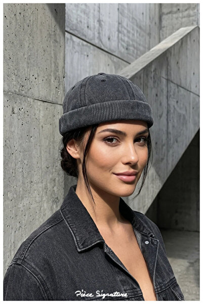PIECE SIGNATURE Timeless Style, Modern Touch, Premium Denim Docker Cap (58-59...