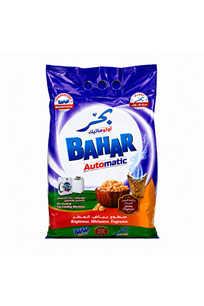 Bahar مسحوق غسيل أوتوماتيكي برائحة اللبان للغسالات ذات التحميل الأمامي والعلو...