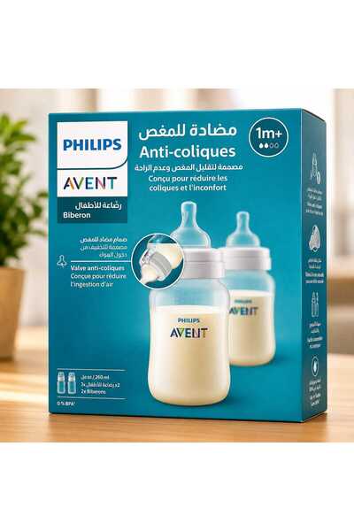 Philips Avent زجاجة أطفال مضادة للمغص من ناتشورال ريسپونس بسعة 260 مل SCY673/01