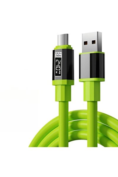 choice2 كابل USB-C بطول 2 متر وقدرة 240 واط للشحن فائق السرعة، سلك شحن سريع P...