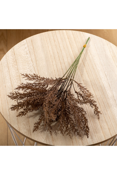 Choice Coffee 6pcs Plastic Wheatgrass Artificial Flowers Room Home Autumn Wed...