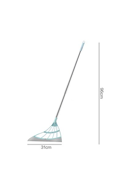 Choice4 Blue Silicone Scraper Broom Magic Wiper High Place Glass Wiper Floor ...