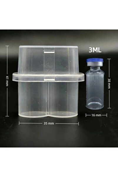 Choice 3ML-2 Slots New 3/5/7/10mL 2/10/24-Slot Vial Storage Case Stackable Pl...