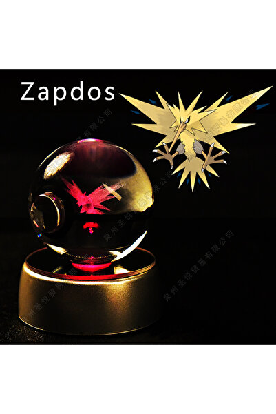 Choice23 34 Zapdos Pokemon Crystal Ball 3D Pikachu Gengar Mewtwo Night Light ...