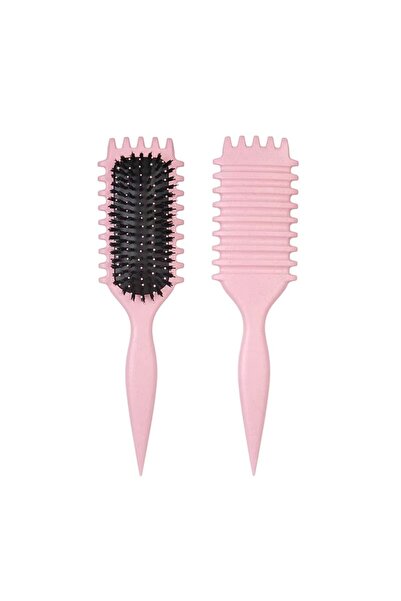 Choice4 1pc Pink 1/2pcs Hair Beauty Set Detangling Candy Brush with Continuou...