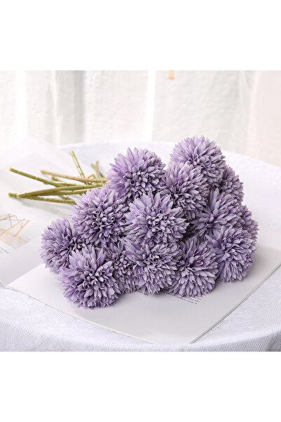 Choice 3Pcs Purple 3/5Pcs Hydrangea Artificial Flowers Bouquet For Home Bedro...