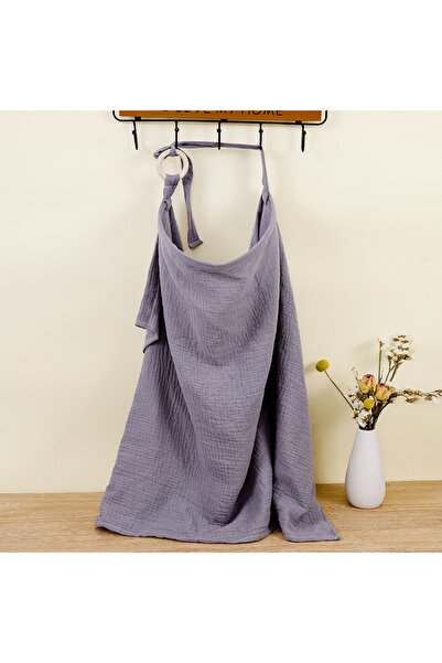 Choice purple Breathable Baby Nursing Cover Maternity Breastfeeding Cover Cot...